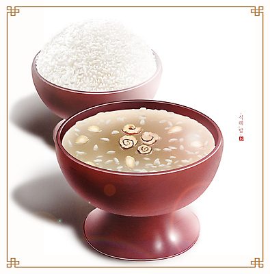 PSD 명절 한식 일러스트 사람없음 설날 추석 제사 제기_제사 제사음식 쌀밥 식혜 제사그릇 차례음식 흰밥 국내일러스트 전통 그릇 기념일 음료 음식 밥 전통음식 전통차 전통의례 제사용품 파일형식