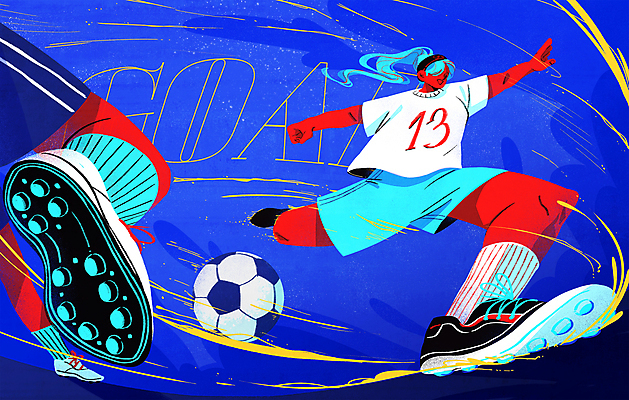 전신 PSD 여자 스포츠 유니폼 일러스트 축구선수 양말 성인 두명 파란색 축구 하반신 머리띠 역동적 축구화 골 공차기 다리들기 성인여자만 월드싸커 국내일러스트 옷 컬러 운동화 컨셉 장신구 축구용품 모션 운동선수 사람 구기 여자만 성인만 파일형식