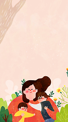 나무 여자 남자 꽃 딸 아들 어린이 가정 가족 안기 모션 포옹 청소년 엄마 가족애 소년 상반신 성인 세명 눈감음 자녀 풀 영상 동영상 베이지색 안경낌 싱글맘 모션그래픽 MP4 MOV 식물 안경 컬러 관계 사랑 사람 파일형식