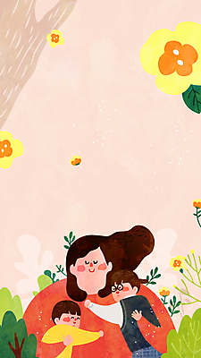 나무 꽃 딸 아들 어린이 가정 가족 안기 모션 포옹 청소년 엄마 나뭇잎 가족애 소년 상반신 성인 세명 눈감음 자녀 풀 영상 동영상 베이지색 안경낌 싱글맘 모션그래픽 MP4 MOV 식물 남자 안경 컬러 잎 관계 사랑 사람 파일형식