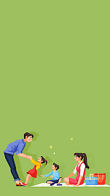 전신 여자 남자 어린이 나비 가족 모션 앉기 소녀 소년 여러명 성인 연두색 반짝임 손잡기 돗자리 영상 동영상 놀기 카피스페이스 모션그래픽 MP4 MOV 다수 곤충 관계 사람 초록색 공백 파일형식