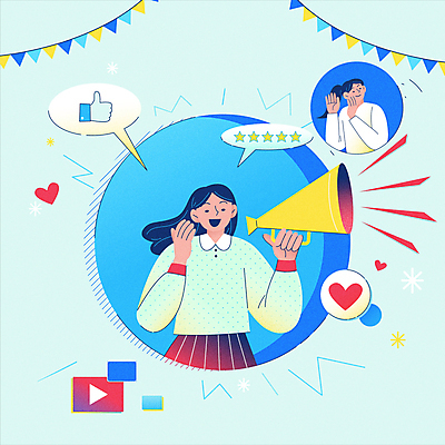 여자 하늘색 말풍선 모션 프레임 들기 이벤트 상반신 성인 두명 손들기 확성기 외침 듣기 하트 최고 원형 손모양 영상 동영상 가랜드 별점 소문 소셜네트워크 성인여자만 해시태그 인플루언서 모션그래픽 MP4 MOV 모양 도형 사람 파란색 소리 파티용품 특수문자 점수 평가 여자만 성인만 파일형식 유명인 손_신체부위