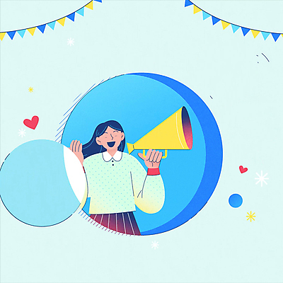 여자 남자 하늘색 말풍선 모션 프레임 들기 이벤트 상반신 성인 세명 손들기 확성기 외침 듣기 하트 원형 영상 동영상 가랜드 별점 소문 소셜네트워크 손흔들기 성인만 해시태그 인플루언서 모션그래픽 MP4 MOV 모양 도형 사람 파란색 소리 파티용품 특수문자 점수 평가 파일형식 유명인