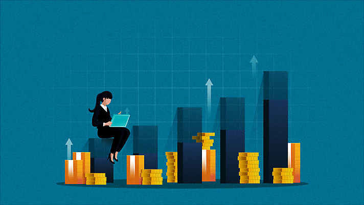 전신 응시 여자 화살표 비즈니스 모션 그래프 한명 들기 앉기 정장 성인 경제 파란색 태블릿 동전 비즈니스우먼 막대그래프 금화 영상 동영상 동전탑 폭등 얼굴없음 성인여자한명만 인플레이션 모션그래픽 MP4 MOV 1 시선 옷 컬러 돈 사람 전자제품 스마트기기 쌓기 직장인 황금 상승 여자한명만 성인여자만 파일형식