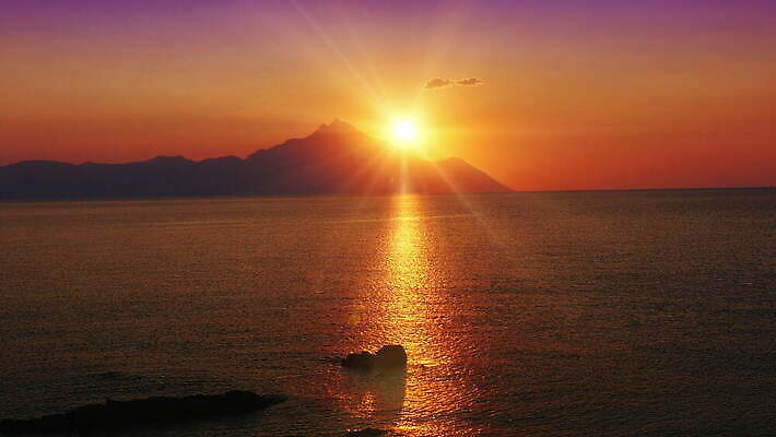 바다 백그라운드 자연 사람없음 햇빛 태양 일출 일몰 지중해 4K MOV 해외동영상 클립영상 자연요소 노을 생태계 동영상 파일형식