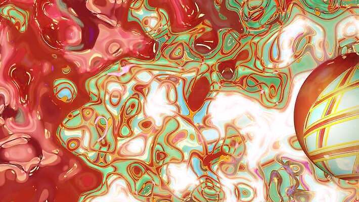모양 디자인 백그라운드 이동 추상 미술 사람없음 빨간색 빛 노란색 거품 액체 질감 여의주 4K MOV 해외동영상 클립영상 컬러 컨셉 무늬 문화예술 동영상 파일형식