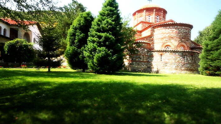 전통 꽃 기독교 종교 여행 자연 사람없음 관광지 교회 문 복도 역사 아빠 대문 수도원 덩어리 마케도니아 발칸반도 비잔틴 옛날 파라다이스 MOV 해외동영상 클립영상 식물 가족 종교건축 건물 생태계 동영상 제국 파일형식 남유럽