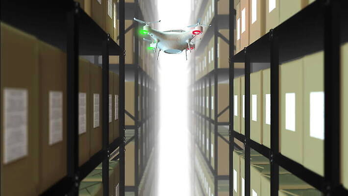 산업 종이 선 비즈니스 공장 교통시설 실내 사람없음 상자 쌓기 금속 어둠 기계 장비 화물 업무 제조 상품 주식 천 창고 시스템 패키지 수납 정비공 물류 판지 드론 방법 분배 자동 자동화 제어 4K MOV 해외동영상 클립영상 교통 공업 모션 재질 내부 금융 운송업 직물 작업 기술자 시설 동영상 파일형식