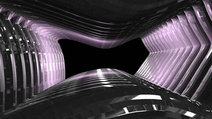 모양 디자인 선 여행 백그라운드 이동 모션 추상 미래 나선형 경사 사람없음 그래픽 초록색 파란색 빛 3D 디지털 검은색 줄무늬 소용돌이 원형 터널 회전 만들기 애니메이션 광 발생 MOV 해외동영상 클립영상 도형 길 컬러 컨셉 무늬 회오리 디지털합성 동영상 파일형식