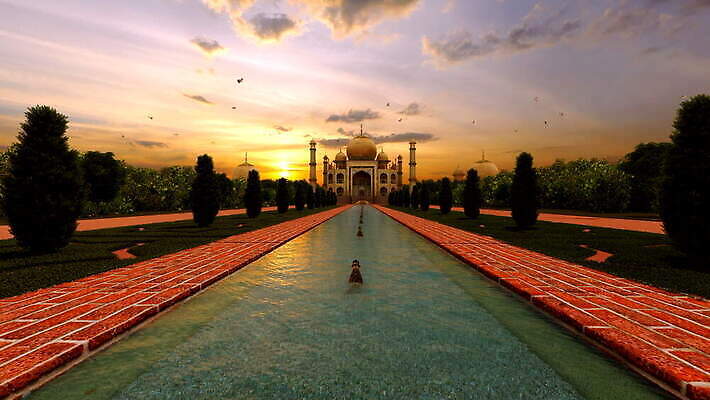 나무 전통 실루엣 아시아 종교 문화 여행 건축양식 휴가 사람없음 야외 관광지 강 도시풍경 반사 탑 황혼 궁전 무덤 영혼 역사 도착 모스크 천연기념물 명승지 사당 아그라 옛날 4K MOV 해외동영상 클립영상 식물 건축물 건축 나라 고건축 촬영기법 풍경 일몰 도시 이슬람교 동영상 파일형식