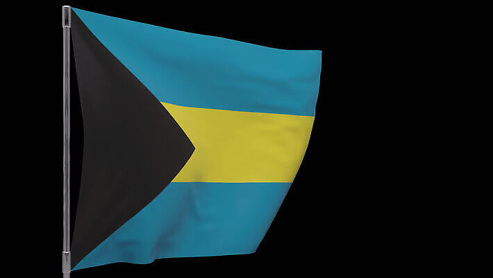 배너 물결 사람없음 깃발 깃대 봉 애국심 바하마 전국 4K MOV 해외동영상 클립영상 동영상 파일형식