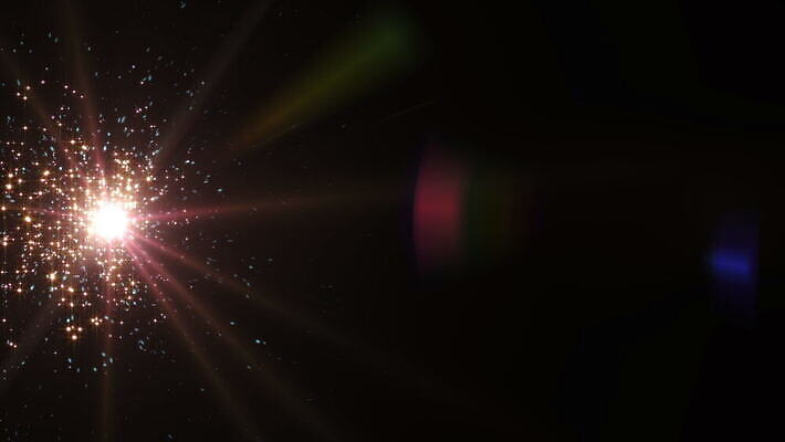 디자인 별 백그라운드 모션 하늘 추상 휴가 새로움 프레임 폭죽 사람없음 빛 반짝임 파티 어둠 에너지 광선 축하 황금 입자 야간 저녁 연도 꼬리 은하계 먼지 마법 애니메이션 광 더스트파티클 효과 4K MOV 해외동영상 클립영상 자연요소 컨셉 무늬 이벤트 동영상 파일형식