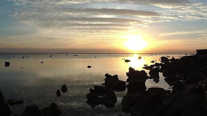바다 자연 하늘 사람없음 야외 태양 일출 일몰 저녁 MP4 해외동영상 클립영상 자연요소 노을 야간 생태계 동영상 파일형식