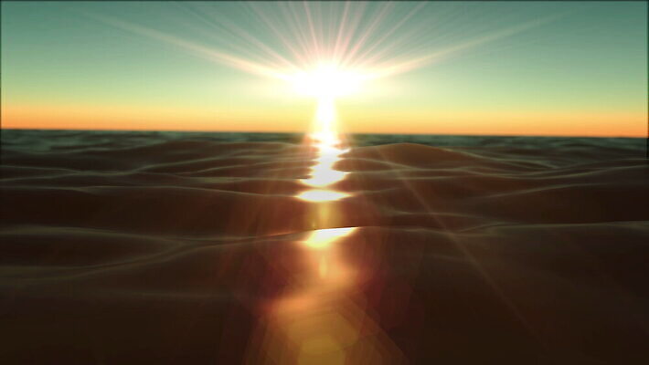 물결 파도 바다 백그라운드 자연 사람없음 햇빛 태양 반사 일출 일몰 수평선 4K MOV 해외동영상 슬로모션 클립영상 자연요소 촬영기법 노을 생태계 동영상 파일형식