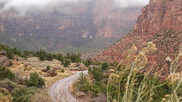 여행 겨울 산 국립공원 사람없음 빨간색 갈색 골짜기 미국 안개 황무지 분위기 인도인 탈출 부식 산등성이 좁은 지역 사암 애리조나 감탄 벌거벗은 석회암 시온산 웅장함 콜로라도 4K MP4 해외동영상 클립영상 외국인 계절 공원 컬러 컨셉 북아메리카 자연 날씨 동양인 암석 돌_바위 동영상 파일형식