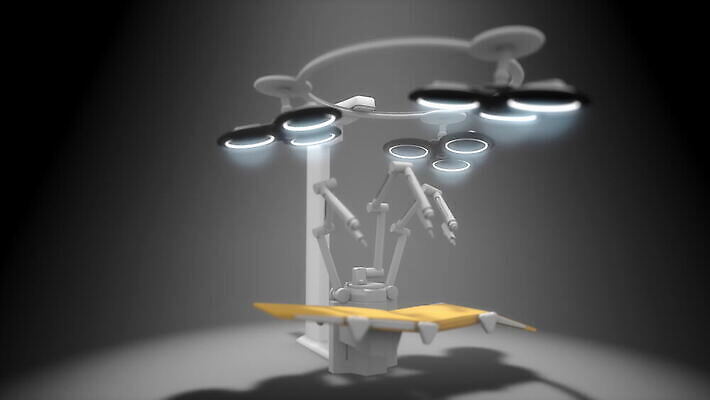 과학 미래 병원 사람 사람없음 치료 컴퓨터 약 3D 기계 방 장비 공구 수술 구조원 로봇 오브젝트 준비 시스템 애니메이션 외과 발명 작동 4K HD MOV 해외동영상 클립영상 직업 컨셉 의학 전자제품 도구 디지털합성 동영상 파일형식