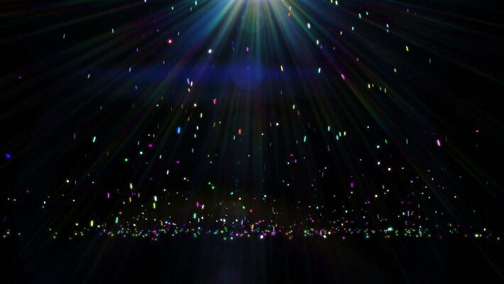 디자인 별 벽 컬러 백그라운드 크리스마스 모션 추상 휴가 바닥 사람없음 장식 빛 반짝임 컬러풀 파티 유행 3D 흐름 에너지 무대 화려 황금 고급 입자 떨어짐 저녁 클럽 보케 쇼 마법 애니메이션 광 시상식 더스트파티클 MOV 해외동영상 클립영상 자연요소 기념일 컨셉 무늬 이벤트 야간 디지털합성 동영상 파일형식