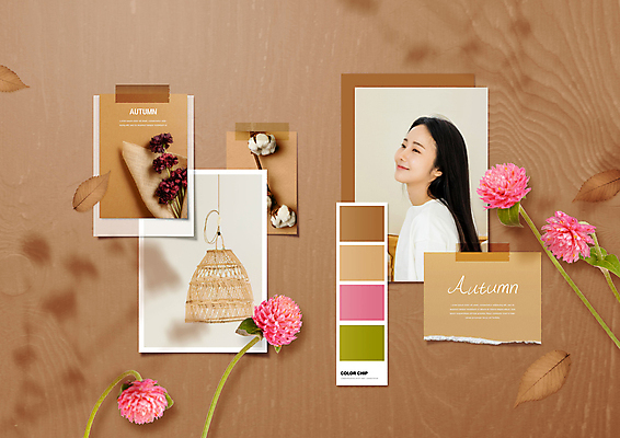 PSD 편집이미지 여자 꽃 종이 컬러 낙엽 그림자 한명 미소 상반신 20대 성인 갈색 한국인 가을 분위기 감성 목화꽃 의료성형뷰티 목화솜 성인여자한명만 나무배경 무드보드 이미지편집 식물 1 디자인 계절 백그라운드 컨셉 잎 표정 사람 동양인 청년 솜 여자한명만 성인여자만 파일형식