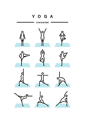 아이콘 실루엣 하늘색 요가 사람모양 서기 사람없음 운동 손들기 스트레칭 요가자세 매트 균형 라인아이콘 다리들기 2D아이콘 AI파일 모양 웰빙 포즈 모션 촬영기법 건강 파란색 파일형식 벡터