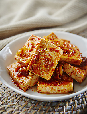 포토 JPG 반찬 근접촬영 사람없음 매움 두부 고춧가루 다진마늘 두부조림 국내포토 음식 뷰포인트 맛 가루 조림 파일형식