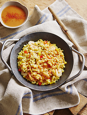 포토 JPG 새우 사람없음 소스 볶음밥 해산물덮밥 파에야 국내포토 음식 서양음식 갑각류 양념 덮밥 파일형식