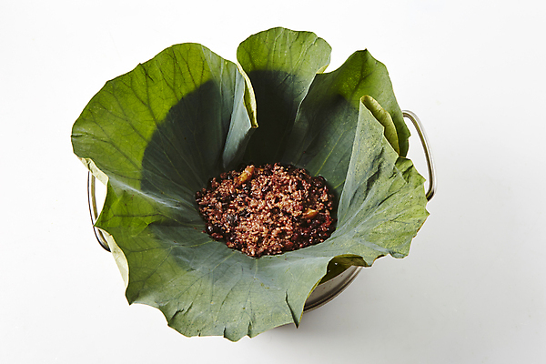 포토 JPG 사람없음 연잎 흰배경 팥 강낭콩 연잎밥 영양밥 국내포토 백그라운드 잎 밥 콩 흰색 파일형식