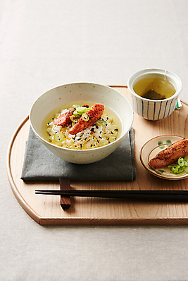 포토 JPG 사람없음 녹차 구이 흰배경 명란젓 오챠즈케 명란구이 국내포토 음식 백그라운드 차_음료 흰색 젓갈 일본음식 파일형식