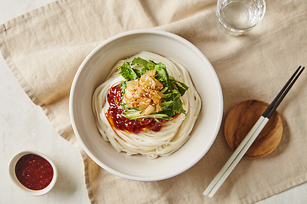 포토 JPG 한식 사람없음 양념 고추장 묵은지 비빔국수 치커리 국내포토 음식 채소 김치 국수 파일형식
