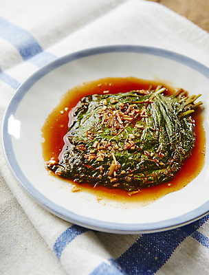 포토 JPG 반찬 사람없음 양념 찜 깻잎 국내포토 음식 채소 파일형식