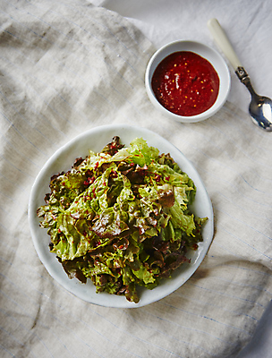 포토 JPG 한식 반찬 사람없음 양념 무침 겉절이 무침요리 적상추 국내포토 음식 김치 상추 파일형식