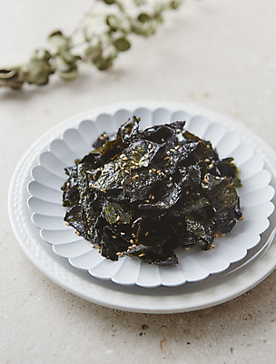 포토 JPG 반찬 사람없음 튀김 깨 다시마 부각 국내포토 음식 식재료 조미료 해조류 파일형식