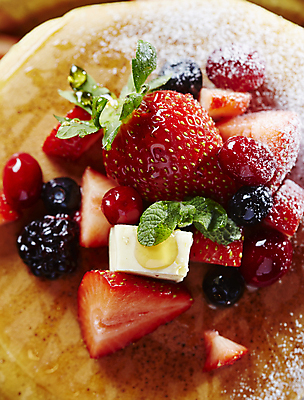 포토 JPG 딸기 디저트 실내 근접촬영 사람없음 달콤 베리 팬케이크 애플민트 국내포토 음식 뷰포인트 과일 내부 케이크 맛 민트 파일형식