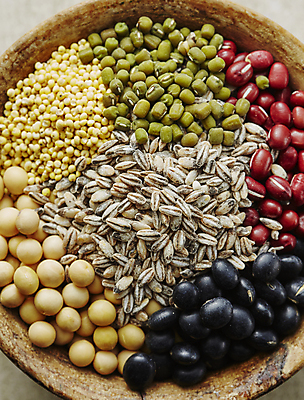 포토 JPG 식재료 실내 근접촬영 사람없음 담기 잡곡 팥 검은콩 나무그릇 녹두 메주콩 조 흑보리 국내포토 그릇 뷰포인트 모션 콩 곡류 내부 목재 보리 파일형식