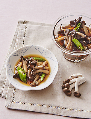 포토 JPG 반찬 사람없음 느타리버섯 조림 장조림 꽈리고추 버섯장아찌 국내포토 음식 고추 버섯 장아찌 파일형식