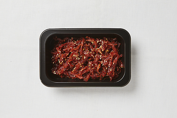 포토 JPG 반찬 사람없음 양념 고추장 흰배경 황태 황태채볶음 황태채 국내포토 음식 백그라운드 어류 흰색 볶음 파일형식