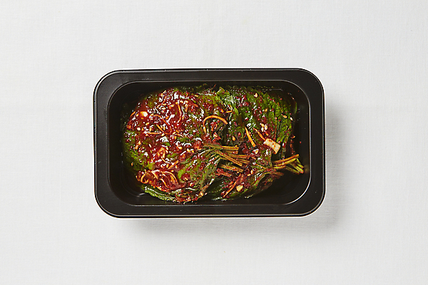 포토 JPG 반찬 사람없음 깻잎 고춧가루 깻잎절임 장아찌 국내포토 음식 채소 가루 절임 파일형식