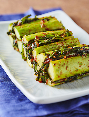 포토 JPG 한식 오이 근접촬영 사람없음 아웃포커스 양념 부추 오이소박이 오이김치 절임 국내포토 음식 뷰포인트 채소 김치 촬영기법 파일형식