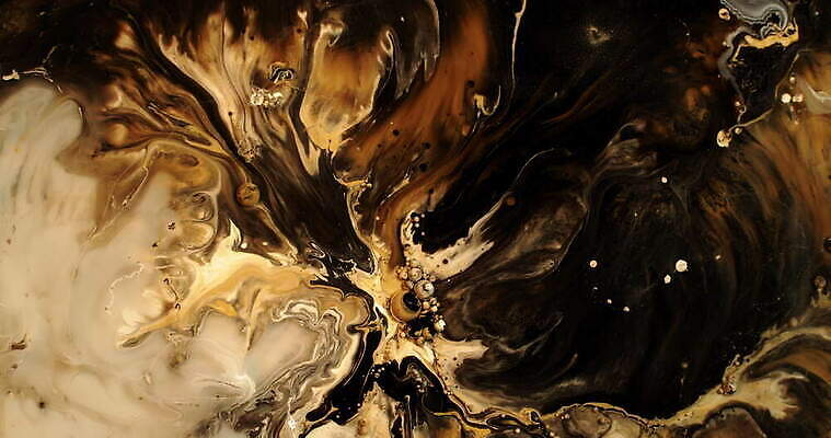 컬러 백그라운드 패턴 모션 추상 잉크 사람없음 갈색 검은색 펼침 흐름 소용돌이 흰색 액체 혼합 질감 공상 아크릴 4K 유체 MOV 해외동영상 클립영상 컨셉 무늬 재질 회오리 동영상 파일형식