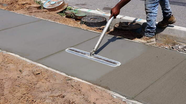 직업 공공시설 산업 포장 표면 노동자 건설업 사람없음 장비 보행로 붓기 믹서 서비스 시멘트 부활 건축업자 계약자 석공 콘크리트 4K MOV 해외동영상 클립영상 건축 길 모션 계약 시설 동영상 파일형식