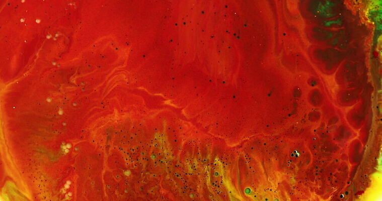 컬러 백그라운드 패턴 오렌지 추상 잉크 사람없음 빨간색 컬러풀 노란색 펼침 소용돌이 뜨거움 액체 입자 용암 공상 반응 아크릴 4K 유체 MOV 해외동영상 클립영상 무늬 과일 모션 재질 회오리 동영상 파일형식