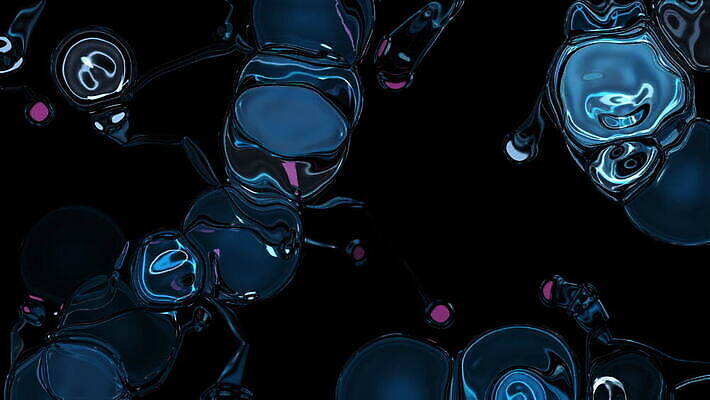 디자인 컬러 백그라운드 컨셉 추상 미래 세포 미술 사람없음 그래픽 파란색 빛 컬러풀 디지털 검은색 어둠 거품 흐름 액체 소프트포커스 유기농 질감 공상 애니메이션 최면 특별함 핸드메이드 호러 혼란 생존 광학 오싹 유체 MOV 해외동영상 클립영상 웰빙 무늬 문화예술 촬영기법 공포 동영상 파일형식