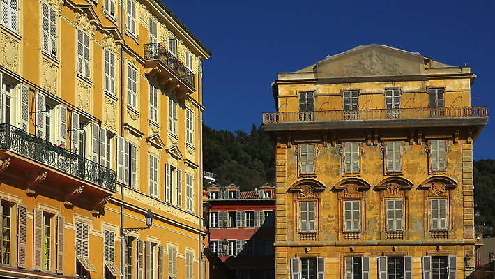 전통문화 여행 건축양식 주택 사람없음 야외 관광지 노란색 프랑스 도시 만족 연립주택 4K 락다운 MOV 해외동영상 클립영상 전통 건축 감정 유럽 문화 컬러 건물 동영상 파일형식