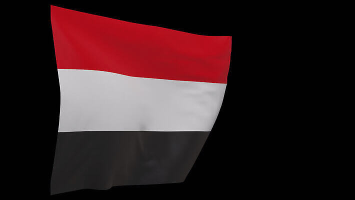 배너 물결 사람없음 깃발 애국심 예멘 전국 4K MOV 해외동영상 클립영상 동영상 파일형식