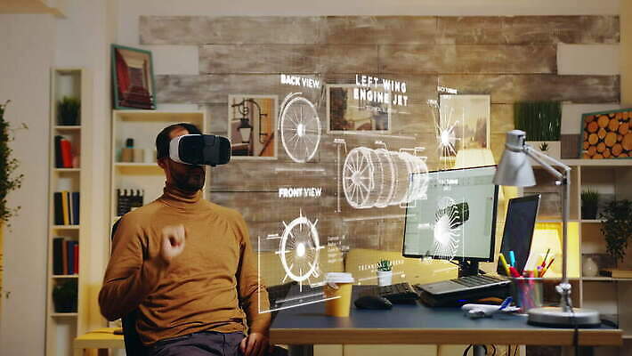 모델 디자인 남자 컨셉 탁자 미래 여러명 그래픽 전자제품 컴퓨터 3D 모니터 헤드폰 자료 과학기술 업무 투명 기술자 엔지니어 어플리케이션 디자이너 시설 엔진 공학 혁명 개발 섞기 소프트웨어 인터페이스 프로그램 홀로그램 가상 가상현실 현실 4K MOV 해외동영상 클립영상 직업 교육 음향기기 가구 다수 기술 사람 작업 디지털합성 동영상 파일형식