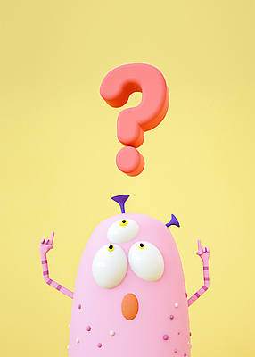 PSD 편집 편집이미지 캐릭터 디자인 응시 교육 3D캐릭터 사람없음 노란색 3D소스 3D 물음표 가리킴 디지털합성 호기심 몬스터 에듀 에듀케이션 편집소스 편집3D 기호 시선 감정 컬러 컨셉 손짓 파일형식