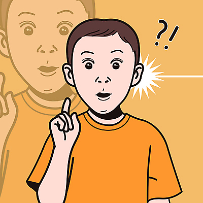 남자 감정 어린이 일러스트 한명 소년 상반신 노란색 유행 손들기 물음표 유머 느낌표 즐거움 눈치 패러디 소년한명만 짤방 국내일러스트 AI파일 1 기호 컬러 모션 사람 남자한명만 소년만 파일형식 벡터 유행어