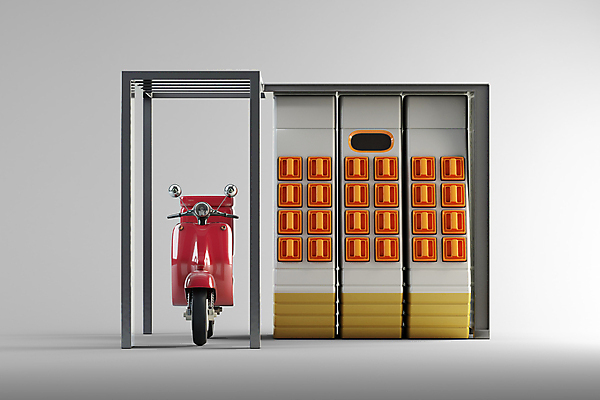 PSD 편집 편집이미지 사람없음 3D소스 3D 디지털합성 충전 전기충전 충전기 편집소스 전기오토바이 편집3D 기계 오토바이 파일형식