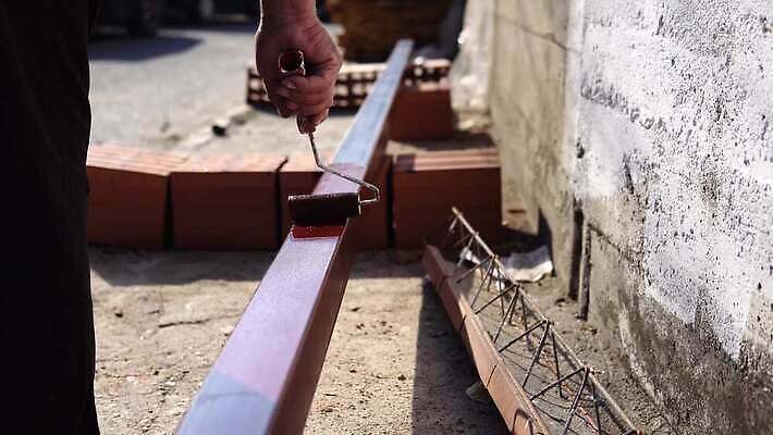 직업 손 산업 컬러 패턴 벽지 표면 추상 노동자 사람 성인 사람없음 초록색 파란색 인테리어 문 금속 페인트 활발 회색 공구 붓 업무 커튼 재산 덧셈 철 창고 부식 질감 롤러 페인트붓 화가 시트 셔터 구식 그런지 업그레이드 옛날 진짜 철강 4K MP4 해외동영상 클립영상 디자인 컨셉 무늬 재질 신체부위 금융 도구 작업 수학 동영상 파일형식