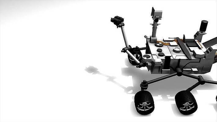 과학 백그라운드 모션 기술 실험 사람없음 3D 우주 탐험 흰색 실험실 로봇 호기심 제트기 애니메이션 화성 HD MOV 해외동영상 클립영상 감정 컬러 컨셉 비행기 행성 디지털합성 동영상 파일형식