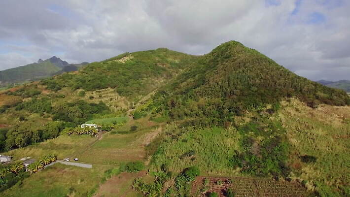 여행 밭 자연 하늘 산 주택 안테나 경사 사람없음 초록색 농장 농경지 정상 언덕 장면 타운 항공촬영 드론 모리셔스 사탕수수 4K MOV 해외동영상 클립영상 식물 뷰포인트 컬러 농업 통신 건물 도시 생태계 동영상 파일형식